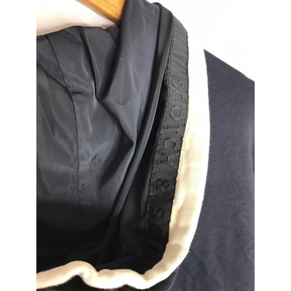 Scotch & Soda Women's Medium Navy Blue Full Zip Hoodie Sweater - Picture 11 of 12